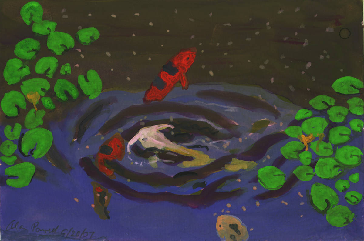 June 20, 2007  Koi Pond by Alan Powell, Image 1.