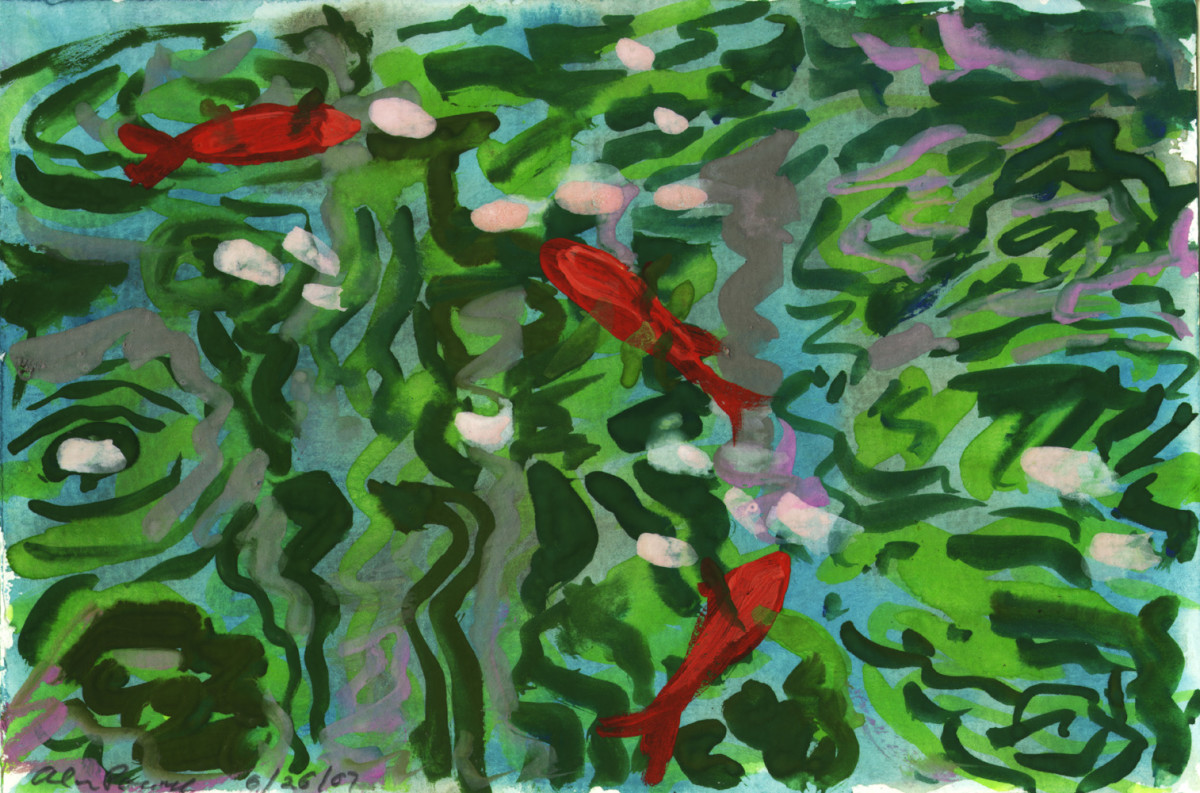 June 26, 2007 Koi Pond by Alan Powell 