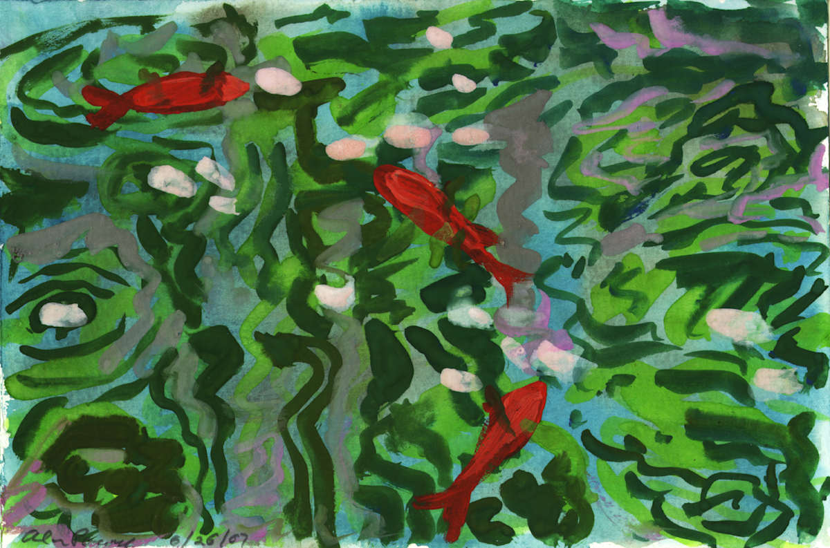 June 26, 2007 Koi Pond by Alan Powell, Image 1.