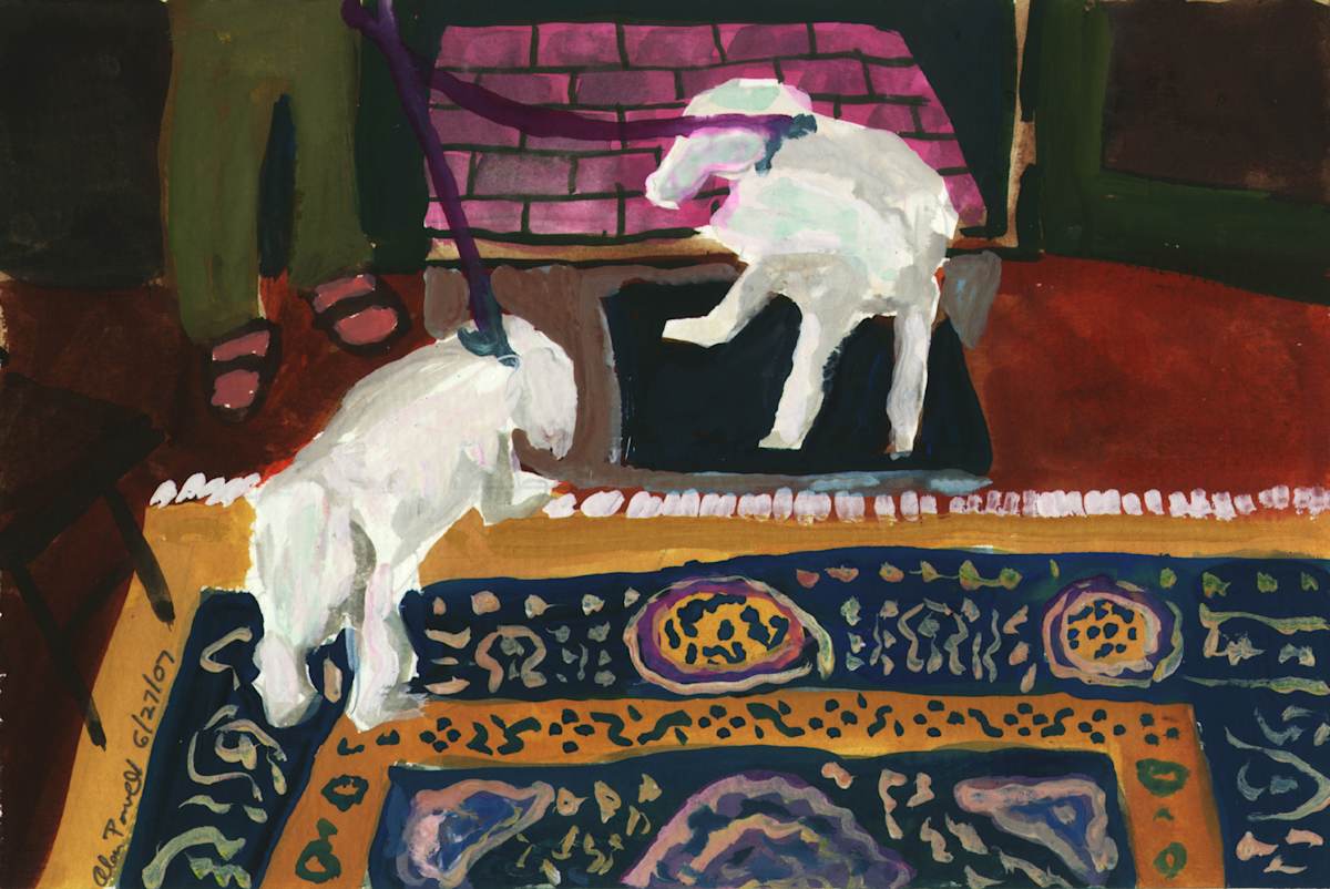 June 27, 2007 Lucia's Dogs by Alan Powell, Image 1.