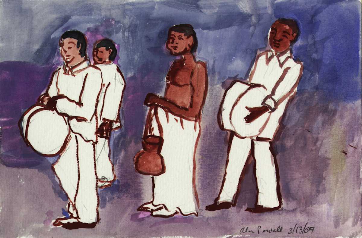 March 13, 2007 Funeral Procession Chennai by Alan Powell, Image 1.