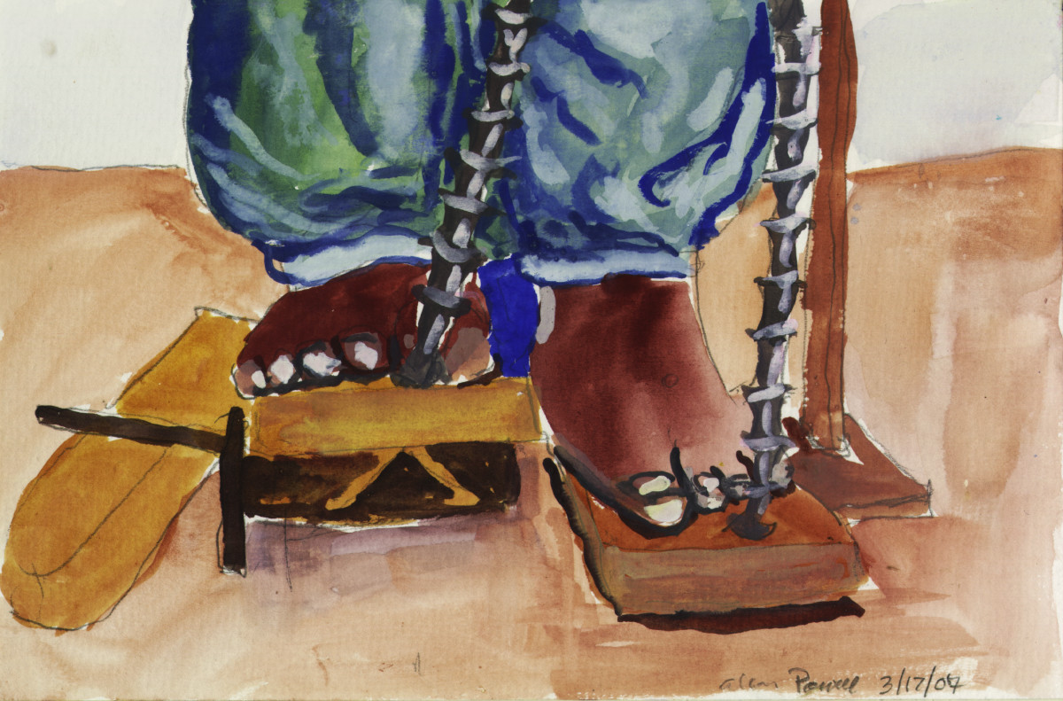 March 17, 2007 Feet of Sari Weaver by Alan Powell 