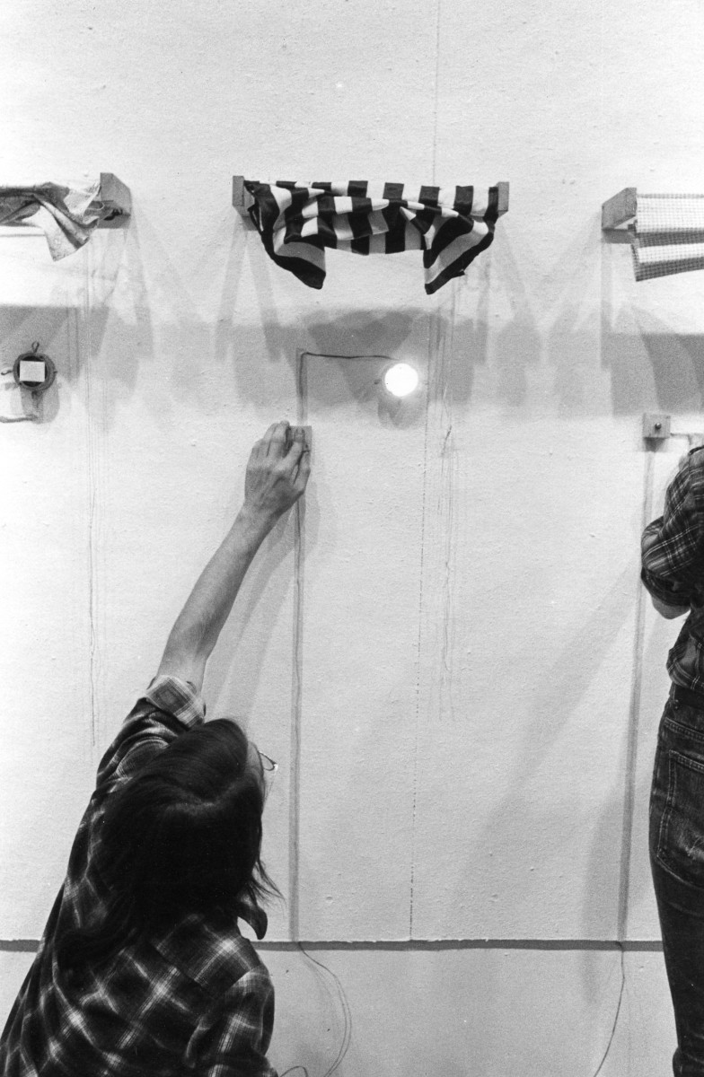 Dennis stereo viewer piece, Everson Museum of Art , 1975 by Alan Powell 