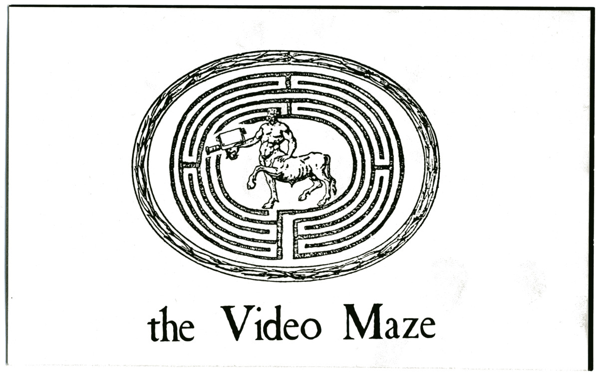 The Video Maze Logo by Alan Powell 