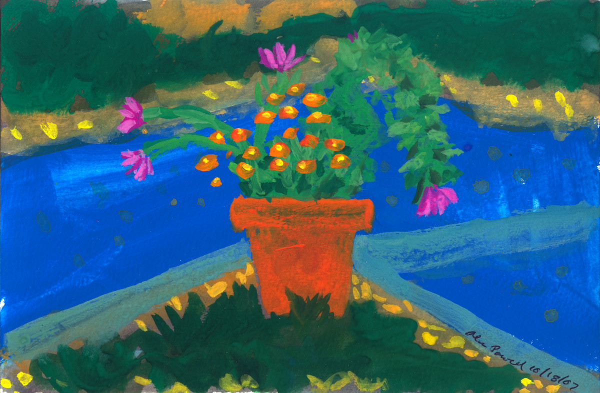 October 18, 2007; Potted Plants by Alan Powell 