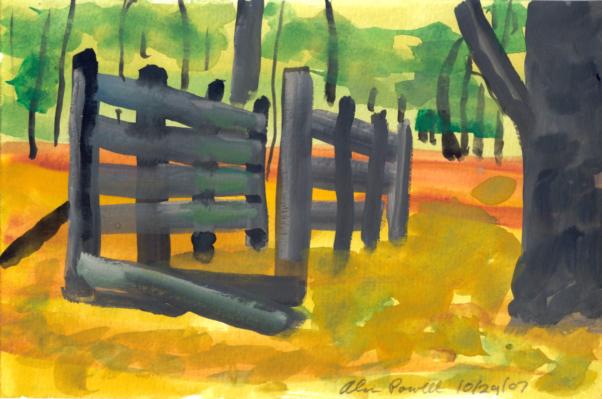 October 24, 2007; Fences  by Alan Powell 