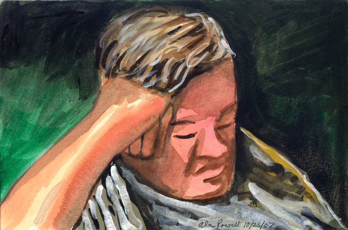 October 25, 2007; Napping  by Alan Powell, Image 1.