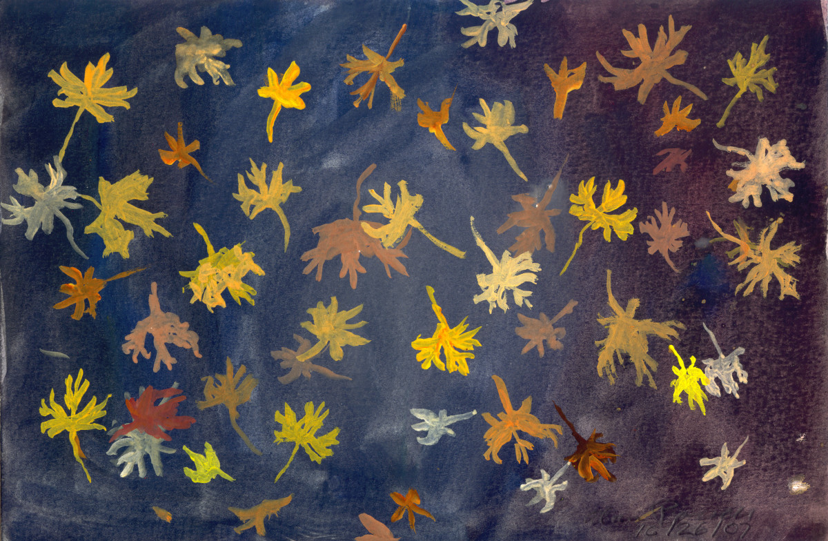 October 26, 2007; Falling Leaves by Alan Powell 