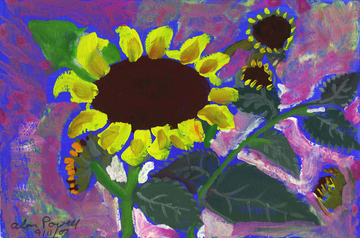 September 11, 2007; Sunflowers by Alan Powell, Image 1.