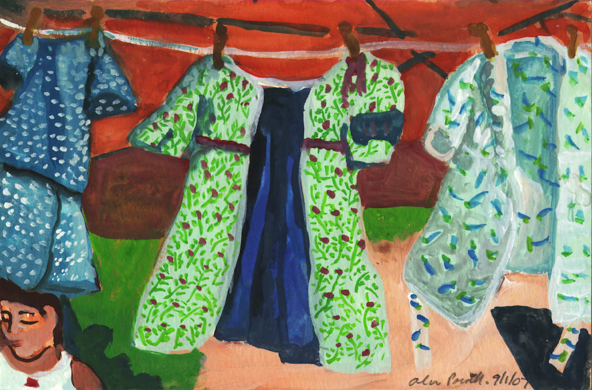 September 1, 2007; Clothesline  by Alan Powell, Image 1.