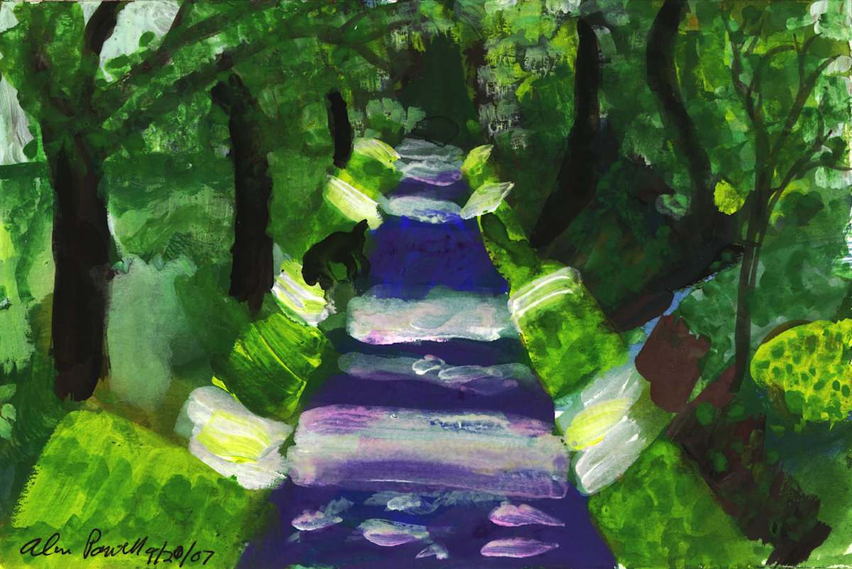 September 20, 2007; Walking Path  by Alan Powell, Image 1.