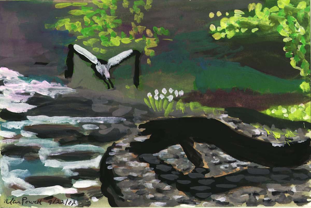 September 22, 2007; By the Creek by Alan Powell, Image 1.