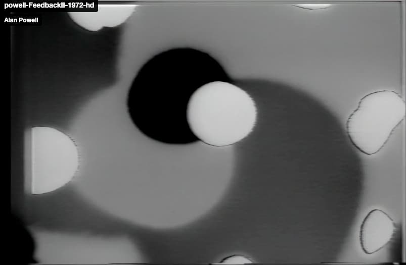 Feedback II 1972 by Alan Powell, Image 1.