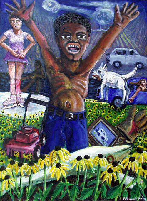 Angry Black Man by Alan Powell 