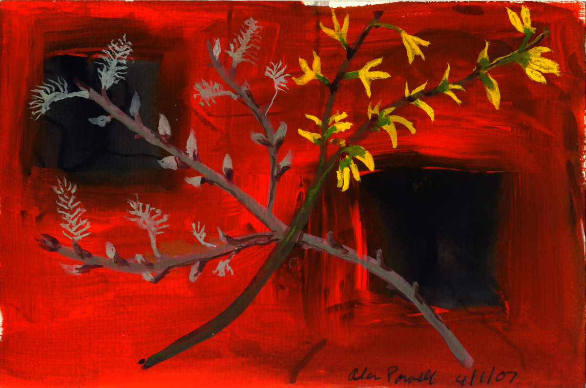 April 1, 2007 Forthesia by Alan Powell 