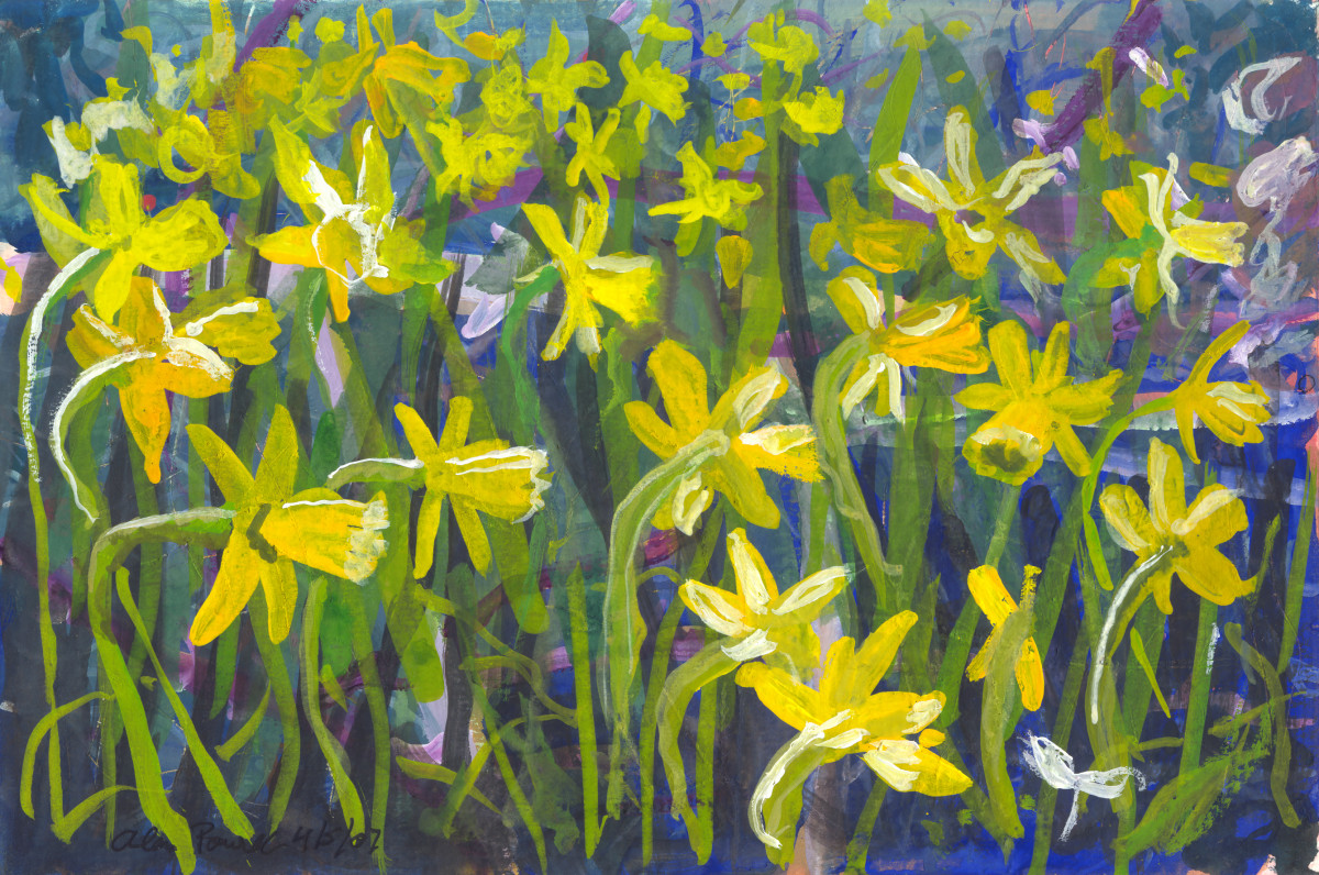 April 5 2007; Daffodils  by Alan Powell 