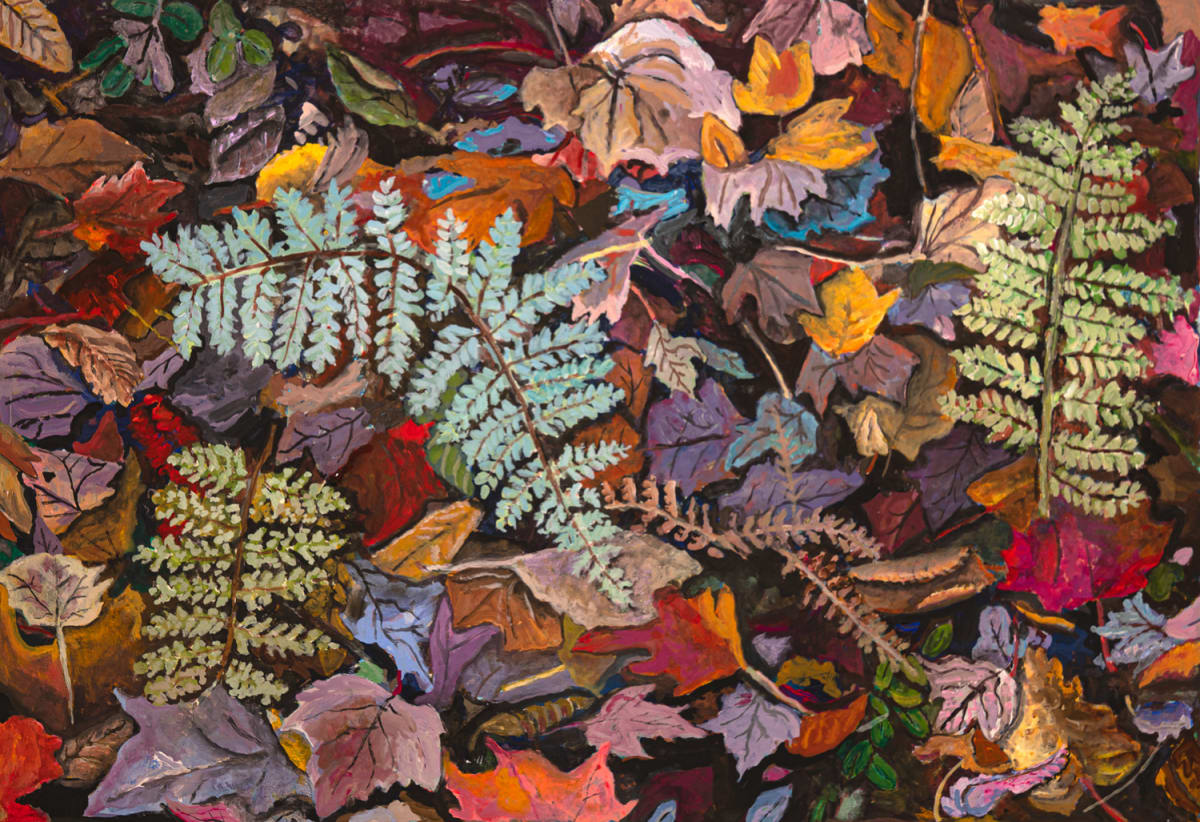 Fall Ferns by Alan Powell 