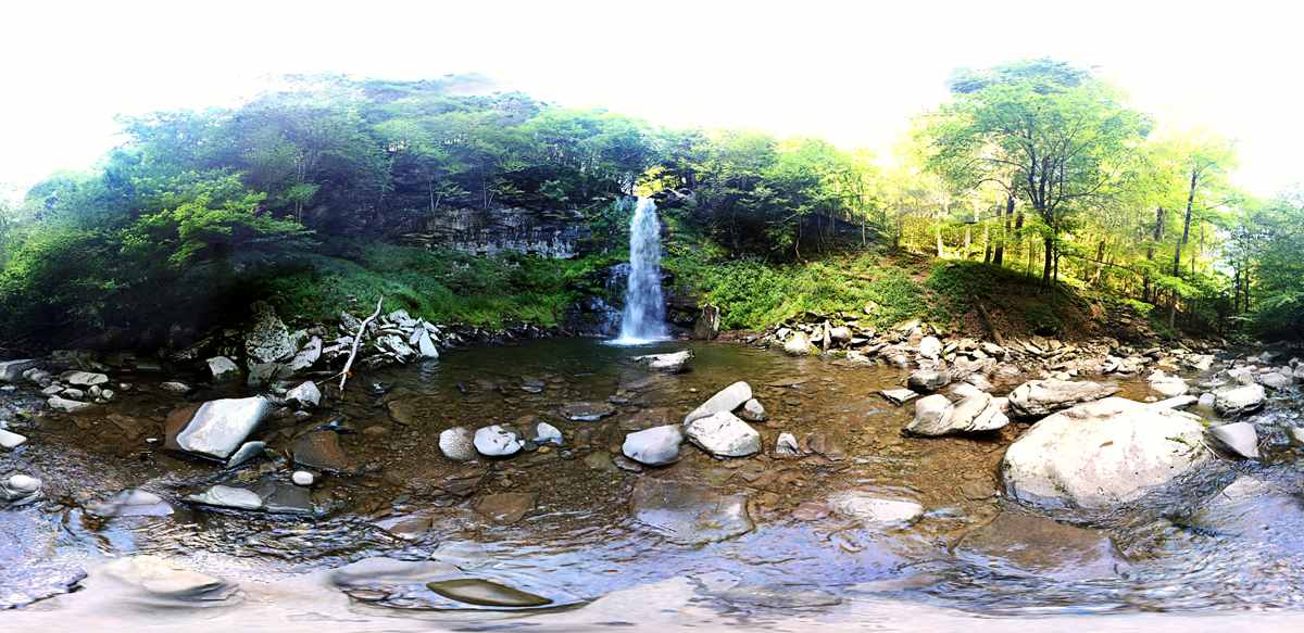 First Falls Print by Alan Powell, Image 1.