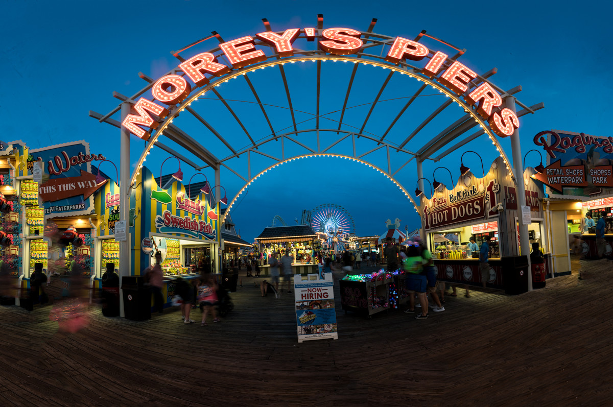 Morey's Pier Gateway by Alan Powell 