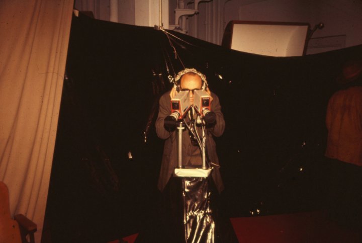 Video Maze RISD 1974, stereo piece by Alan Powell 