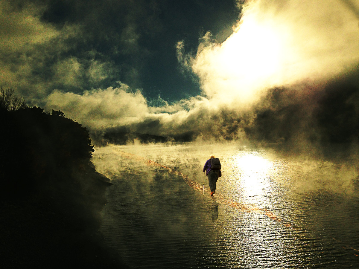 Walking Towards Heaven by Alan Powell 