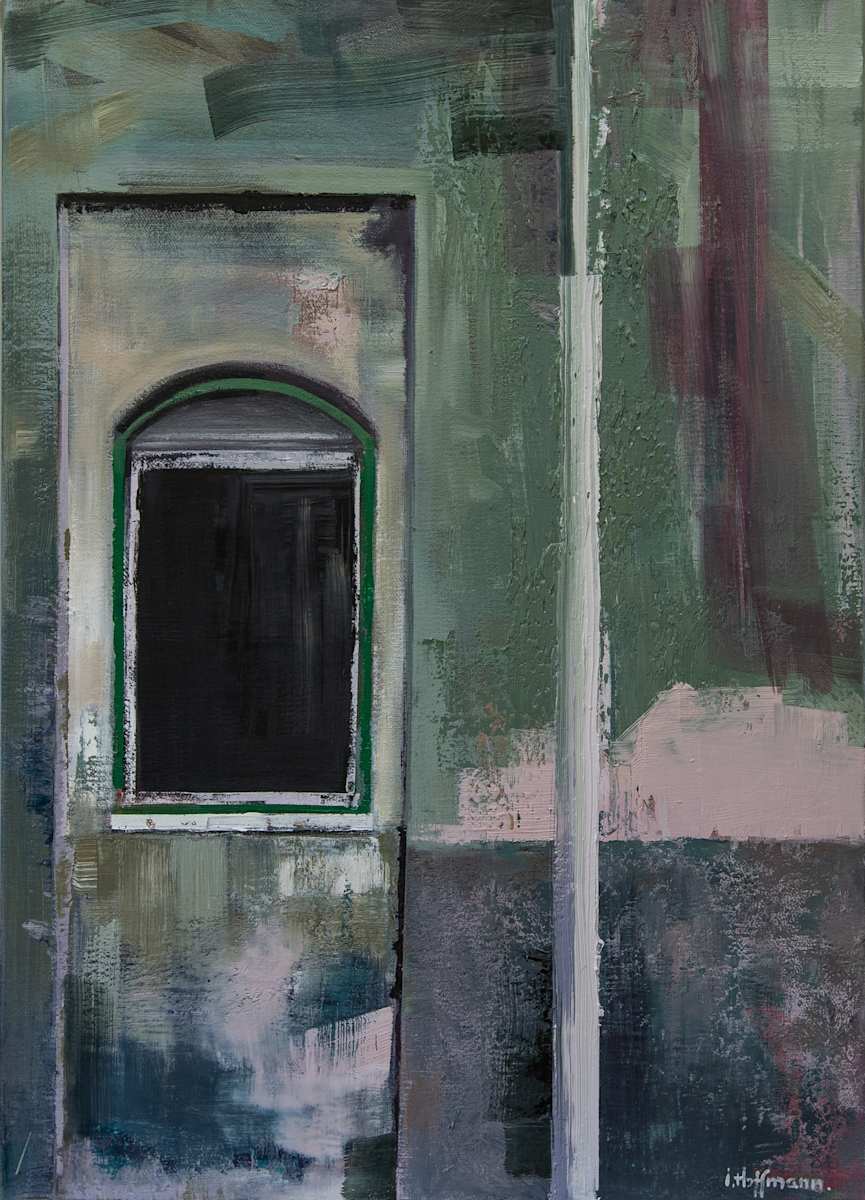 Green wall with gutter by Insa Hoffmann, Image 1.