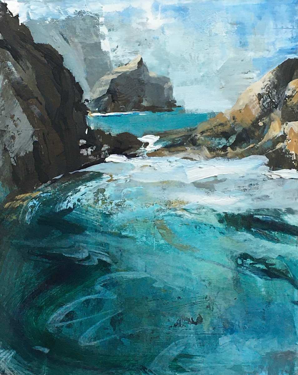 Turquoise Sea by Insa Hoffmann, Image 1.