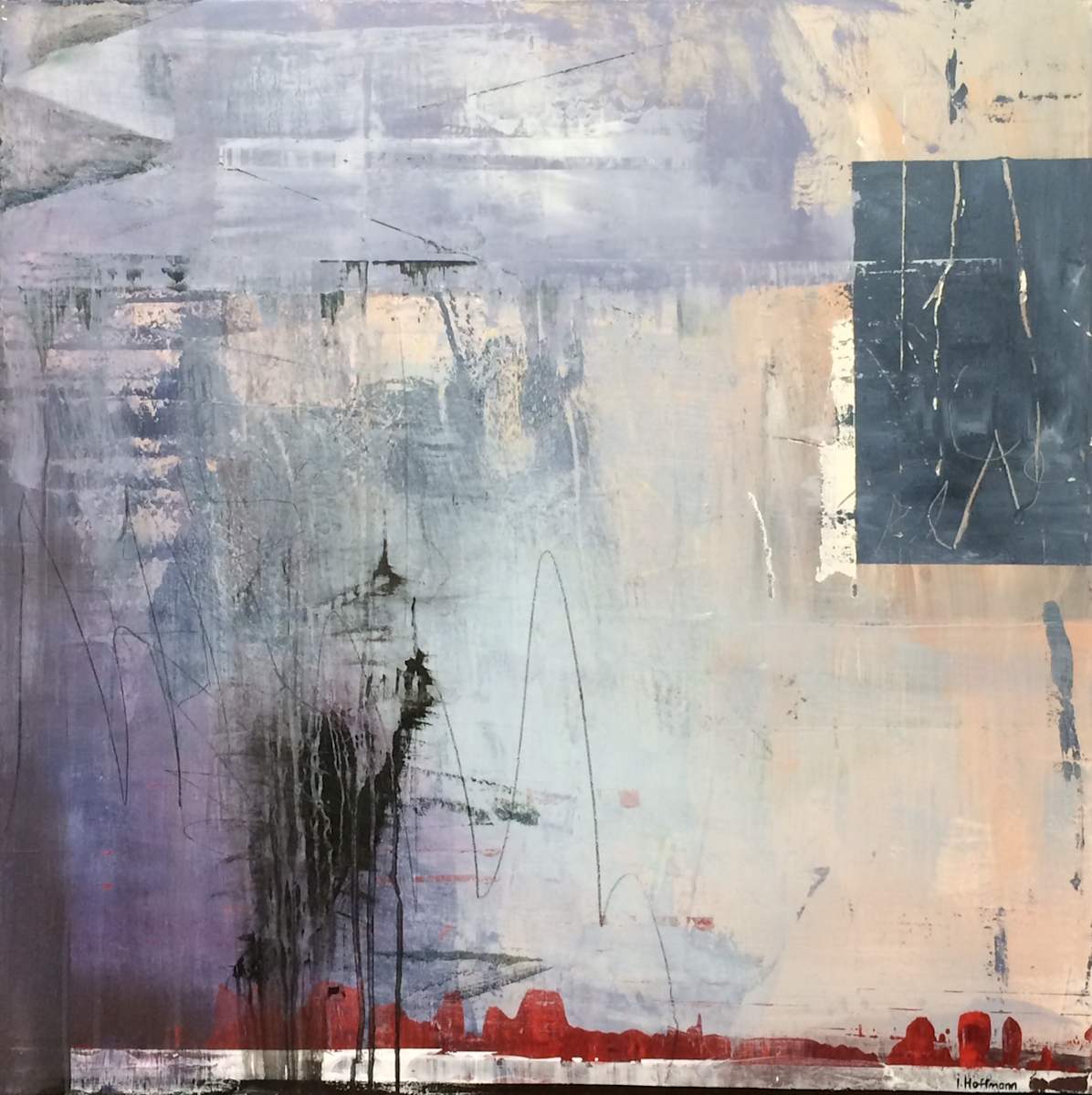 Wallfragment by Insa Hoffmann, Image 1.