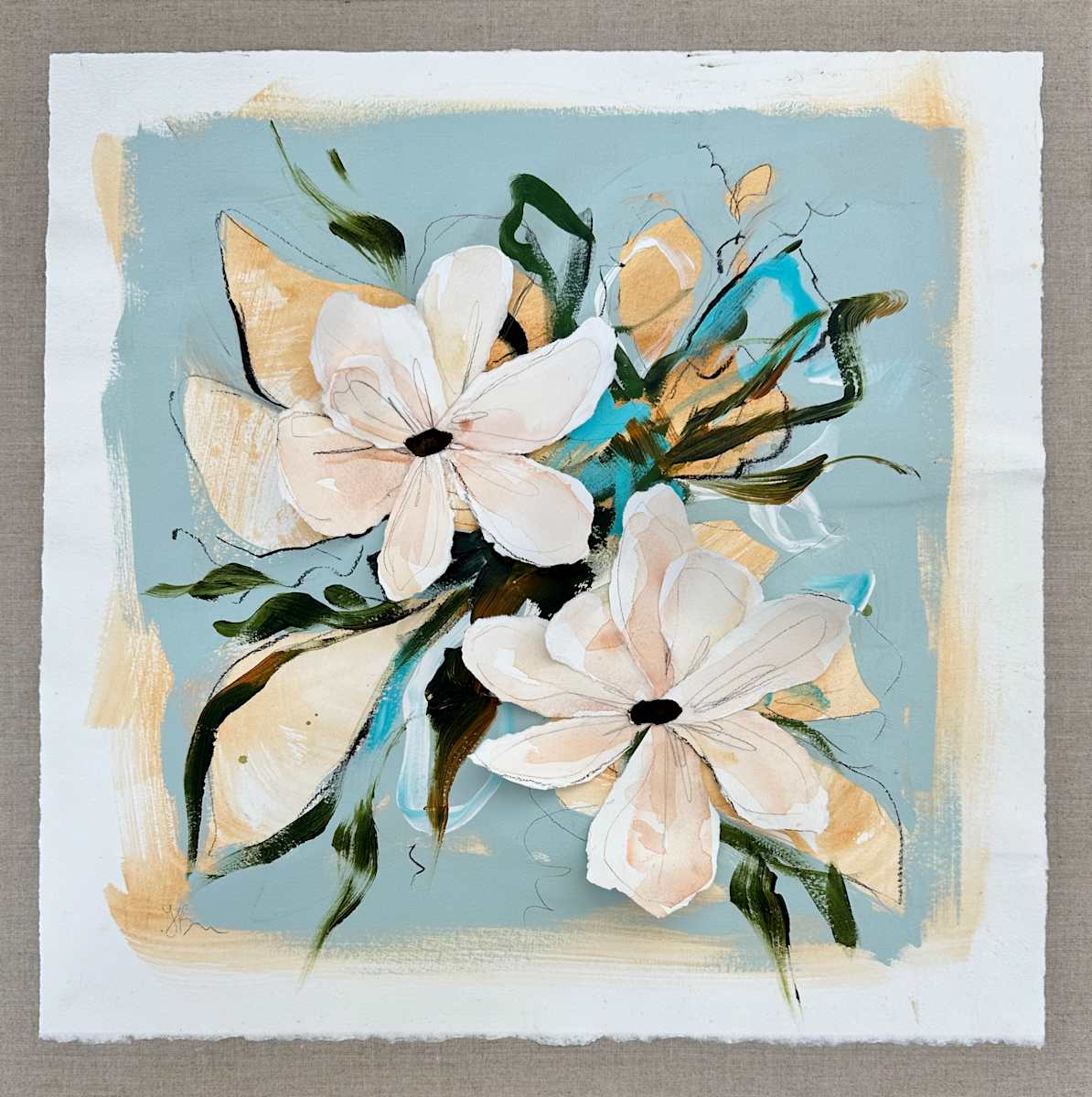 Boite a fleurs 2 by Lauren Bolshakov 
