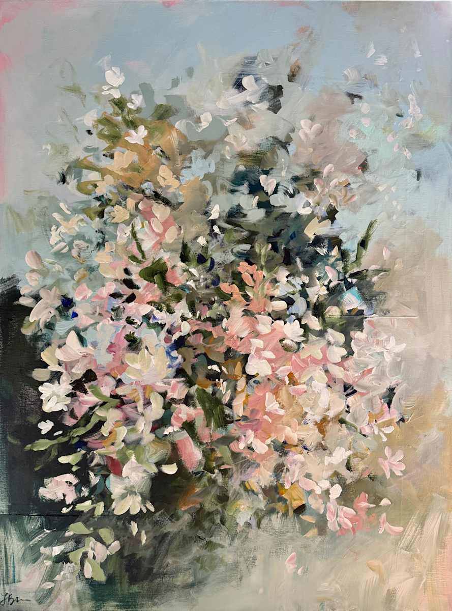 Sunrise in the Garden by Lauren Bolshakov 