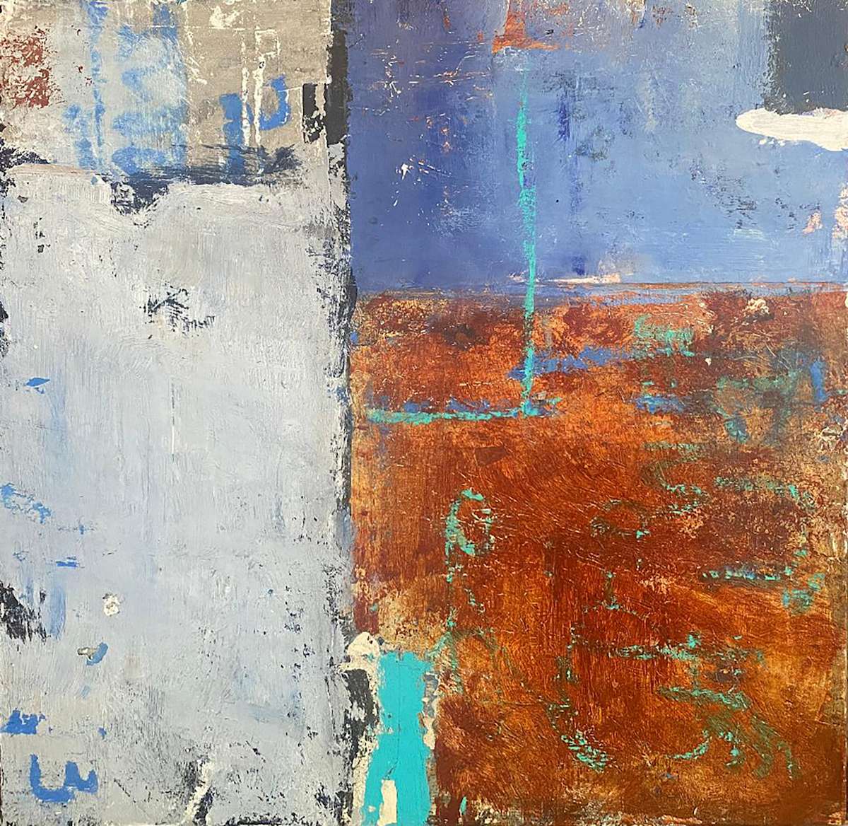 Holiday Show 83  braced panel by Allison B. Cooke 