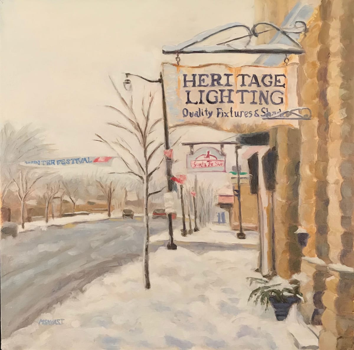 Back in Winter 2005 by Michelle Savas Thompson 