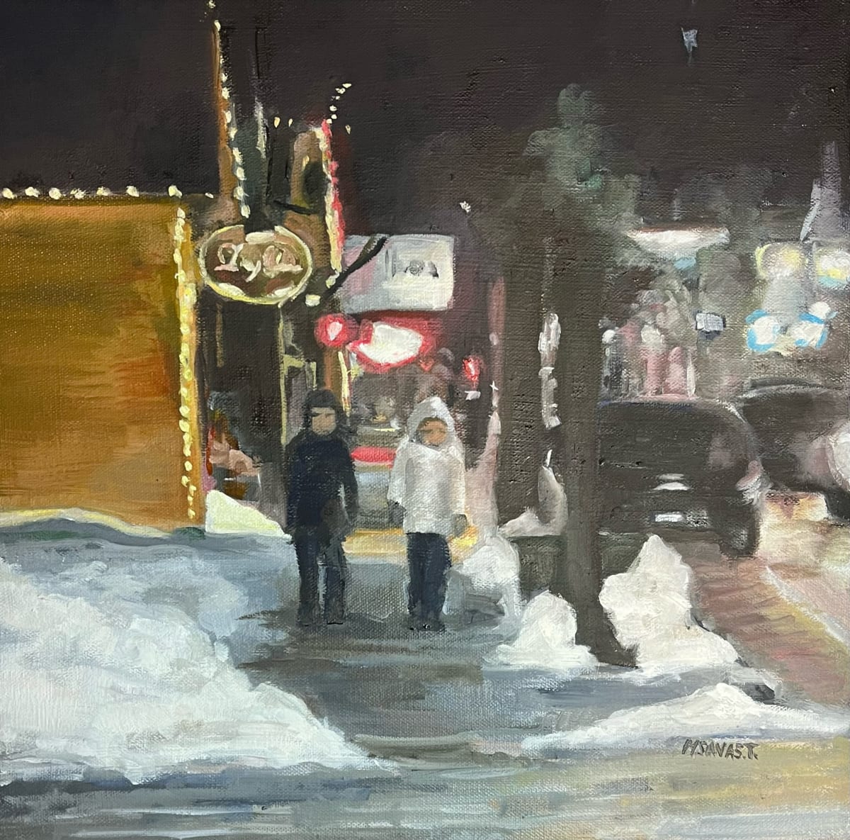 Downtown Stroll by Michelle Savas Thompson, Image 1.
