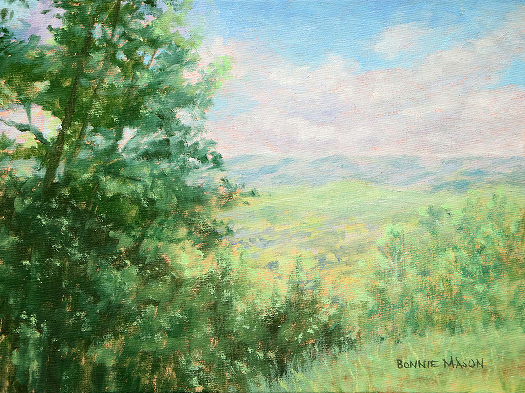 Spring Sunshine, Bath County by Bonnie Mason  Image: Spring Sunshine, Bath County