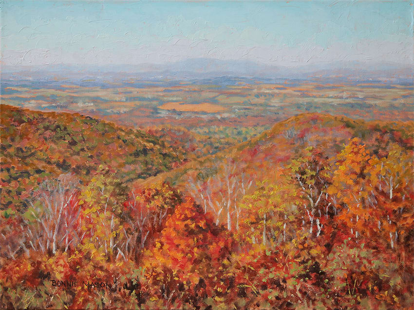 Turk Mountain in Autumn by Bonnie Mason 