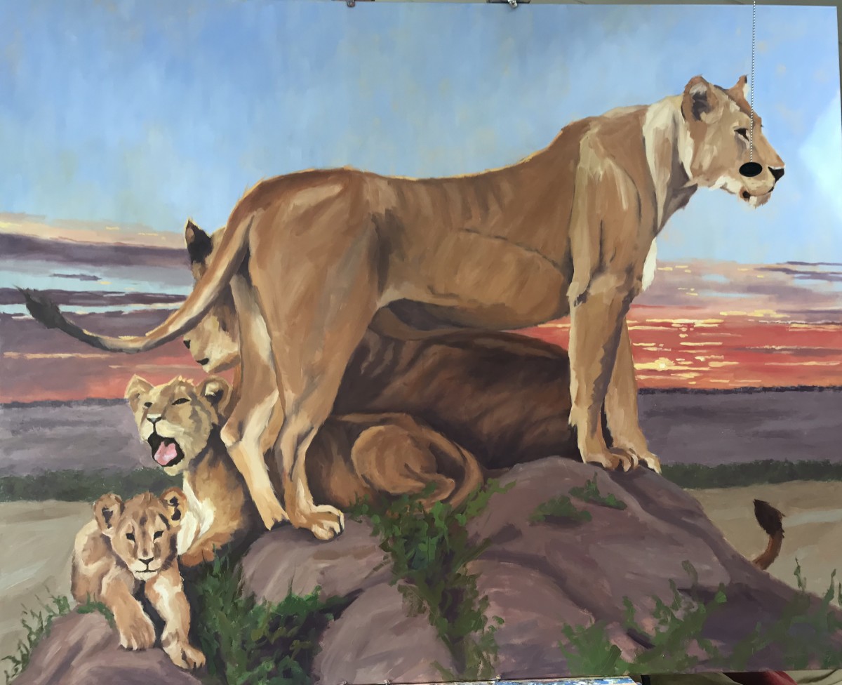 The Pride by Susie Rachles 