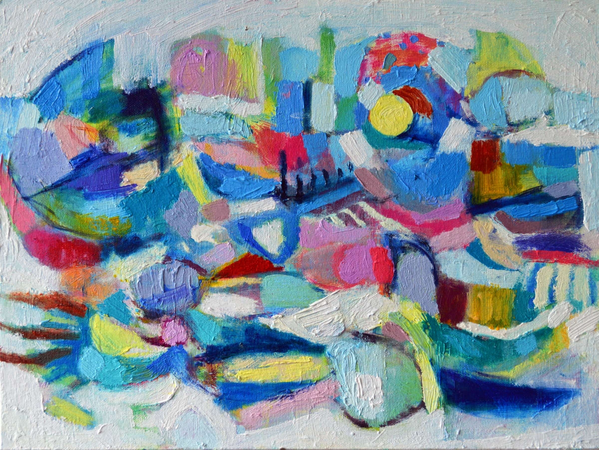 Midwinter Landscape by Liz Foster 