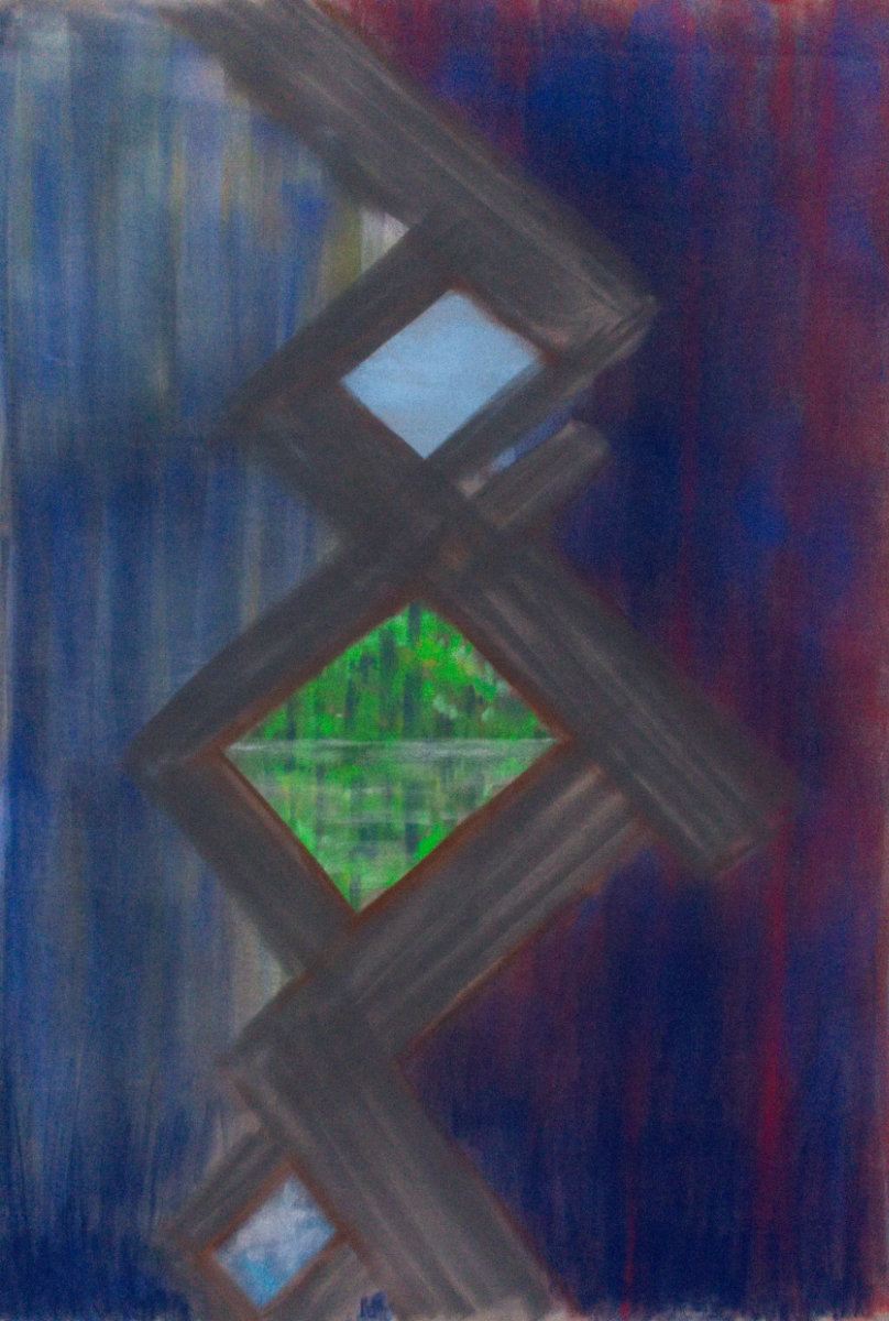 Abstract Diamonds by Brenna O'Toole, Image 1.
