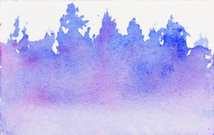 Blue Trees by Brenna O'Toole, Image 1.