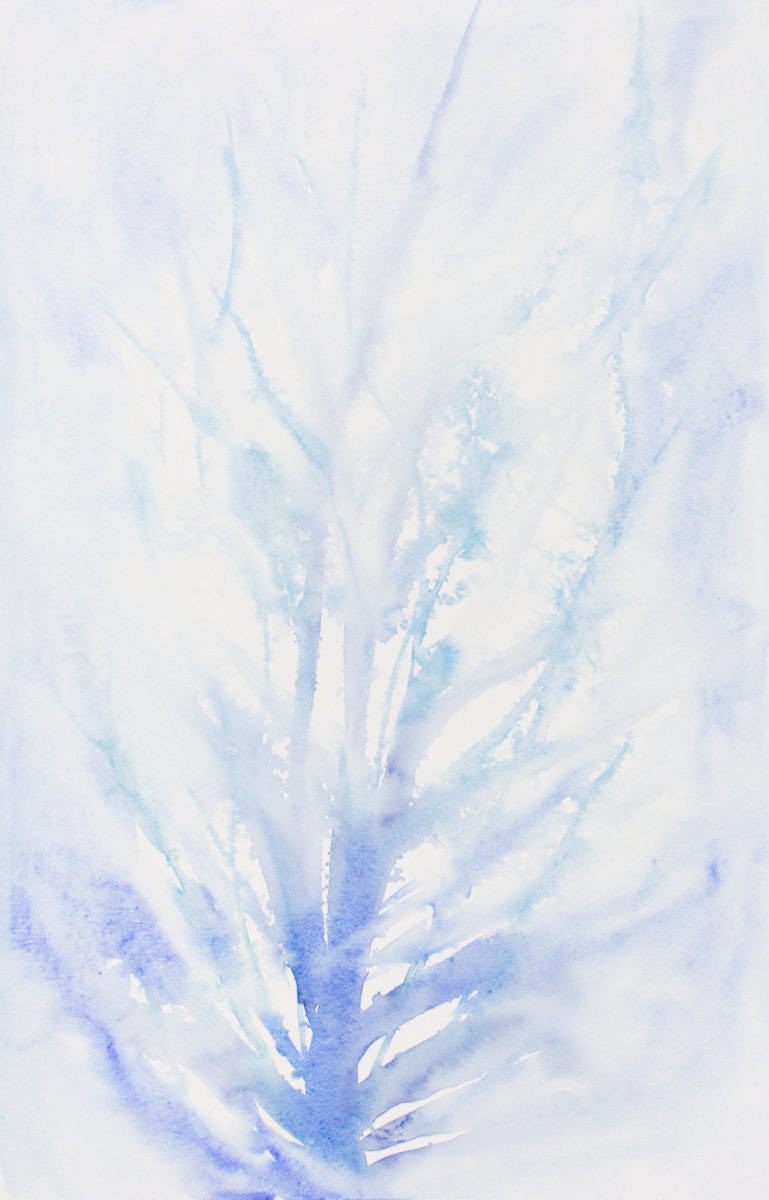Abstract Blue by Brenna O'Toole 