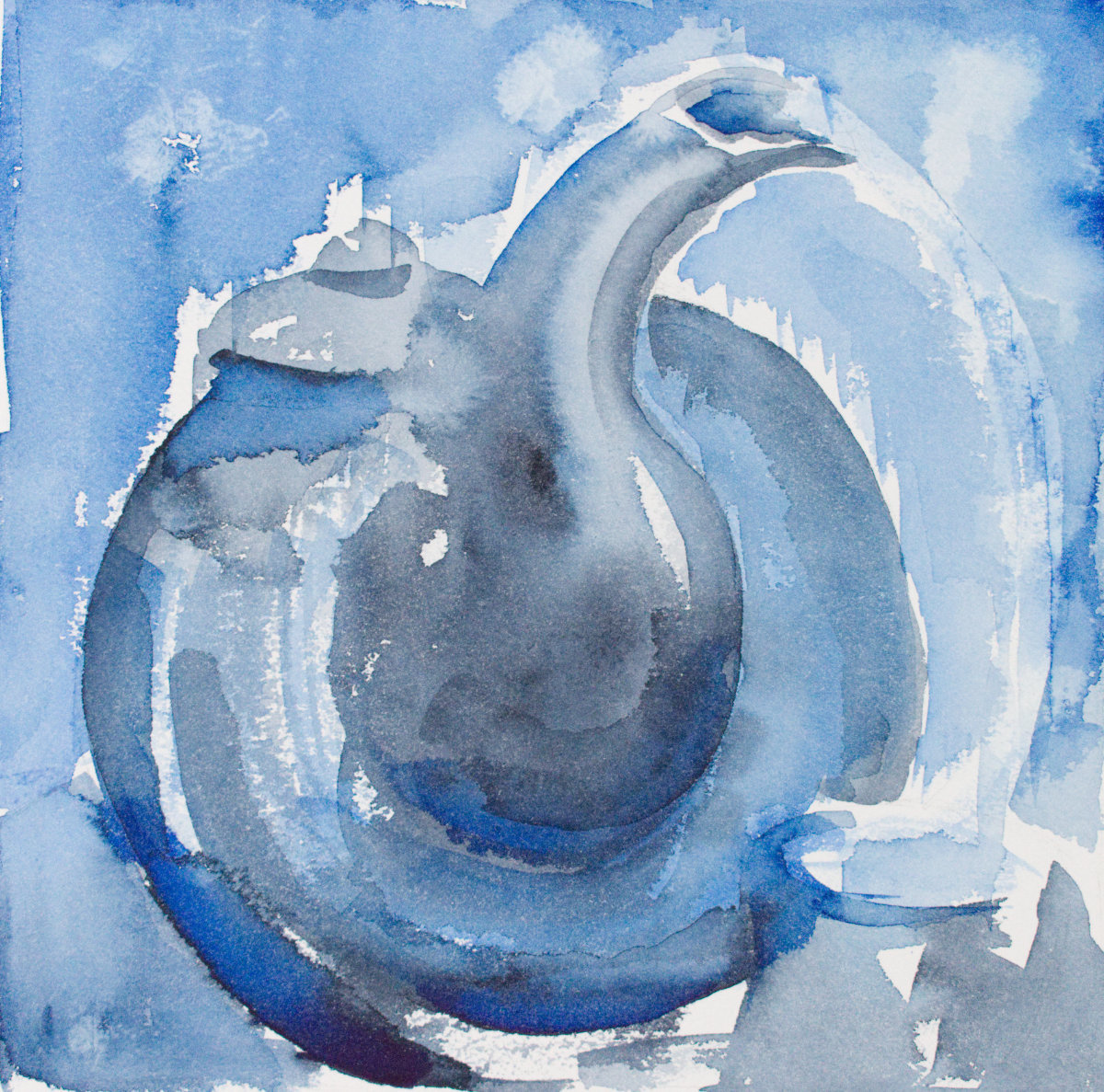 Abstracted Teapot by Brenna O'Toole 