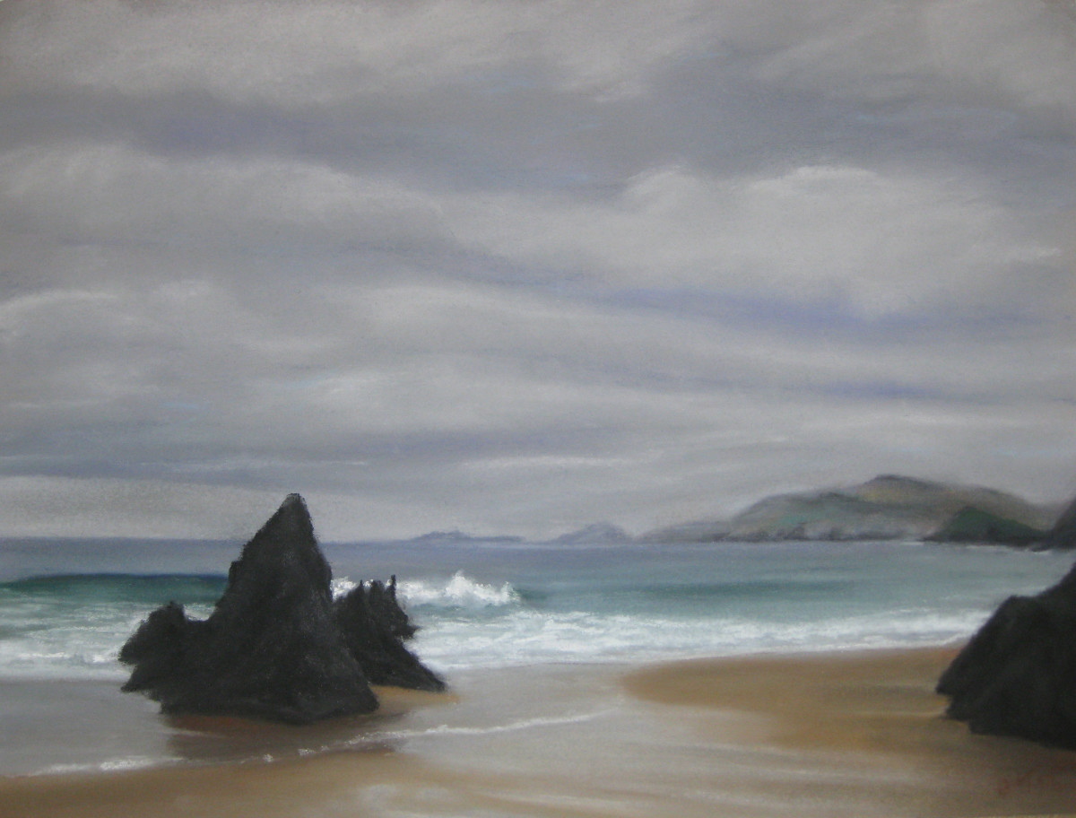 Beach at Slea Head by Brenna O'Toole 