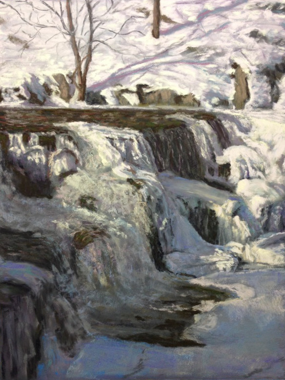 Frozen Falls II by Brenna O'Toole 