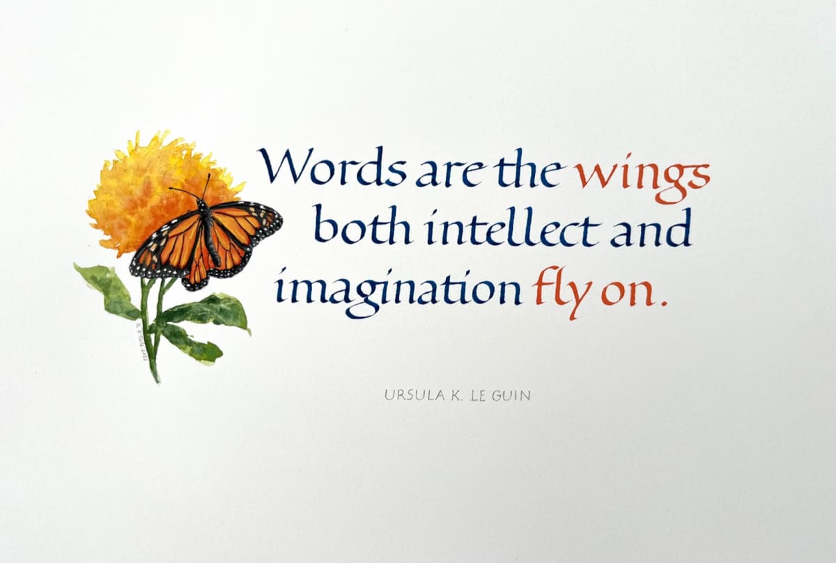 Words are Wings by Brenna O'Toole, Image 1.