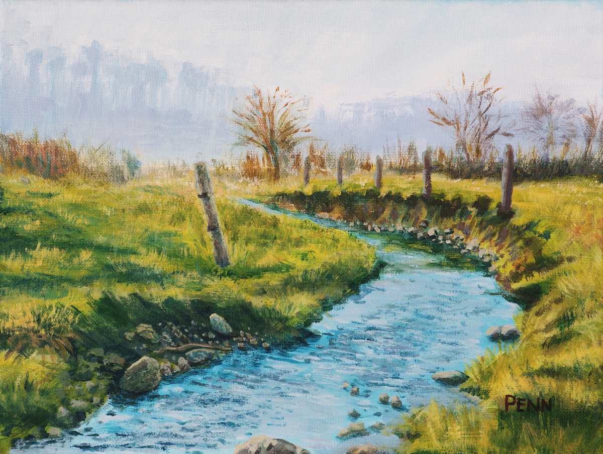 Field Stream. Gap, Pennsylvania. by Penn Tomassetti, Image 1.