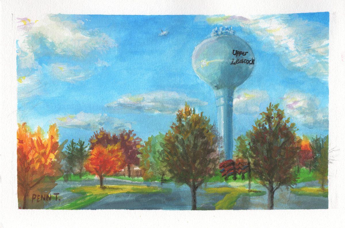 The Watertower Points Home by Penn A. Tomassetti 