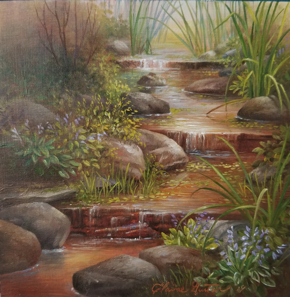 Stepping Stones by Elaine Guitar  