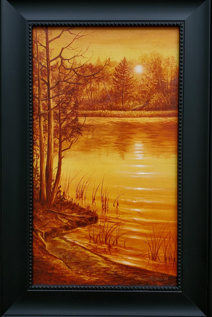 "Golden Sunrise" by Elaine Guitar 