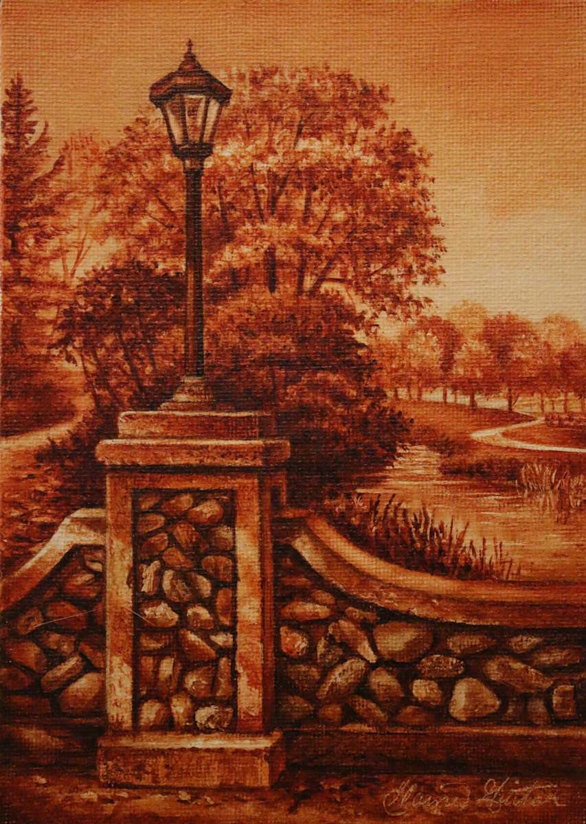 "Lakeside Light" by Elaine Guitar , Image 1.