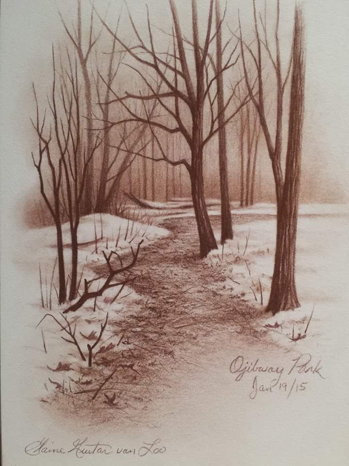 "Ojibway Trail" by Elaine Guitar  